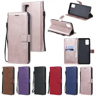 Leather Flip Wallet Cover Case For J4 J6 Plus J8 J7 J6 J4 J5 Prime J330 • $8.15