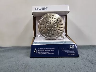 Moen Adler Spot Resist Brushed Nickel 4-Spray Shower Head 2.5-GPM (9.5-LPM) • $27.99