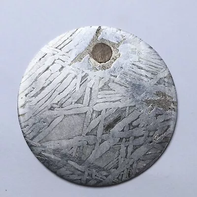 Muonionalusta Meteorite SliceNatural Meteorite Circular Meteorite Slice B3001 • $39.99