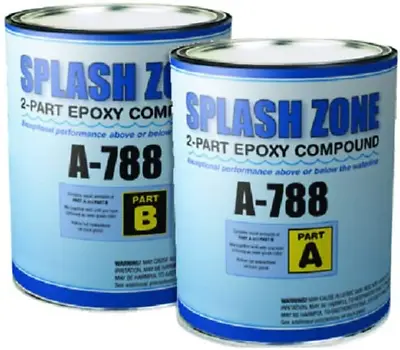 Splash Zone 2 Part Epoxy Compound A788HG 1/2 Gallon • $186.99