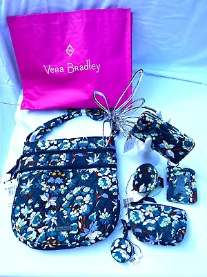 Vera Bradley Triple Zip Hipster Crossbody Bag In Floral Bursts ++ Accessories • $125