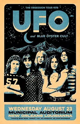 UFO 1978 Tour Poster  • $25