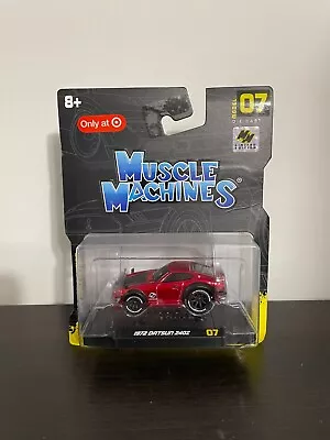 Muscle Machines Series 2 #07 1972 Datsun 240z Red Target Chase • $24.99