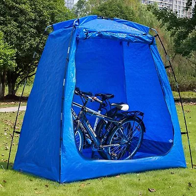 EighteenTek Outdoor Storage Tent Bike Tent 2-3 Bikes Carports Outdoor Canopy • $69.99