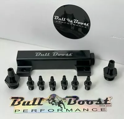 $34.99 • Buy Racing 6-Port Turbo Vacuum Intake Manifold Kit 1/8NPT Performance Kit