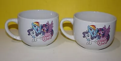 My Little Pony Friendship Is Magic Matching Coffee Soup Mugs 18 Oz Hasbro 2021 • $16.13