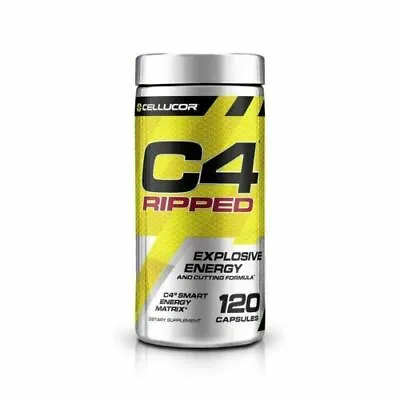 Cellucor C4 Ripped ID Series 120 Capsule Pre-Workout **GNC EXCLUSIVE** FREE SHIP • $24.99