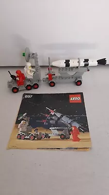 Vintage 1970s Lego Classic Space 897 Mobile Rocket Launcher With Instructions • $59.95