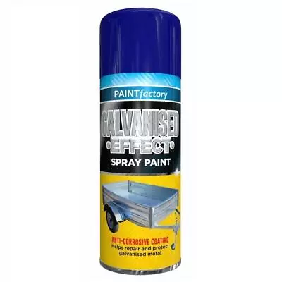 Galvanised Effect Spray Paint Anti-corrosive Coating Aerosol Spray 400ml • £5.99