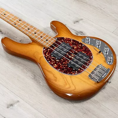 Ernie Ball Music Man StingRay Special 4 HH Bass Roasted Maple Neck Hot Honey • $2899