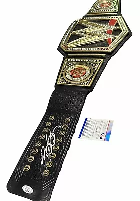 WWE Bill Goldberg Signed Heavyweight Championship Belt AUTO PSA COA • $299.99