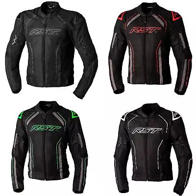 RST S1 Mesh Mens Textile Motorcycle Jacket Summer Sports Touring Bike Jackets • $186.49