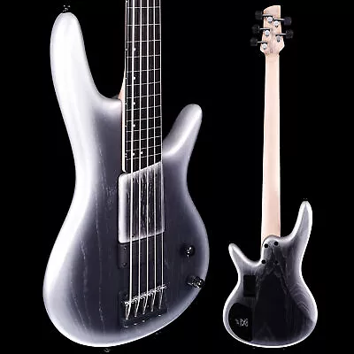 Ibanez Gary Willis 25th-Anniv Signature 5-string Fretless Bass Silver Wave • $1699.99