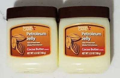 SET OF 2 Personal Care 100% Petroleum Jelly Skin Protectant 3.53oz Cocoa Butter • $6.99