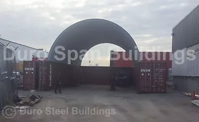 DuroSPAN Steel 40x40x20 Metal DIY Container Building Cover Sale Open Ends DiRECT • $13888