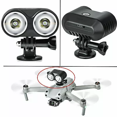 $58.38 • Buy LED Searchlight Night Flight Light Lamp For DJI Mavic Air 2/2S Drone Accessories
