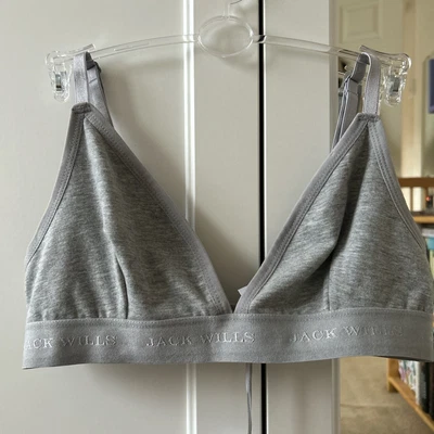 £10 • Buy JACK WILLS LINGERIE Soft Triangle Adjustable Bralet Small Size 10 Brand New