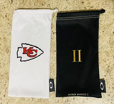 2 Oakley NFL Kansas City Chiefs Patrick MaHomes Special Edition MicroFiber Bags • $29.99