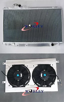 Radiator+Shroud For 1993 - 1998 1997 Toyota Supra MK4 JZA80 2JZ-GTE BI-Turbo RZ • $229