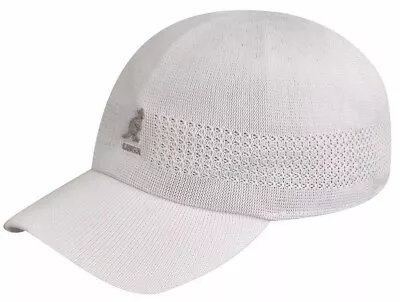 KANGOL Tropic Ventair Spacecap Seamless Knit Summer Baseball Cap Hat XL Wht NWT! • $50