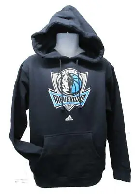 New Dallas Mavericks Mens Sizes S-M-L-XL-2XL Adidas Navy Hoodie • $24.64