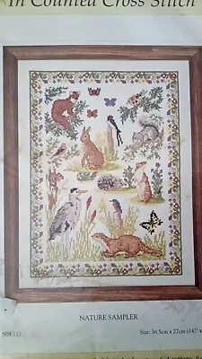 Mary Hickmotts  Tapestry  Kit ' ~ Counted Cross Stitch Kit  ' Natures Sampler ' • £20