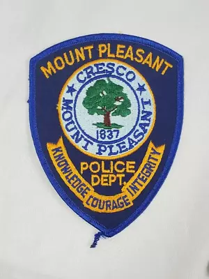 Mount Pleasant Sc South Carolina  Cresco  Police Shoulder Patch - New Condition • $3.99