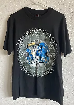 Vintage 1999 Moody Blues Strange Times Tour Concert T-shirt • $10