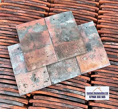 RECLAIMED Clay Acme Plain Tile - Red Mix (IP-1411) • £1.20