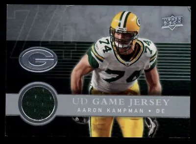 2008 Upper Deck Game Jerseys Aaron Kampman Green Bay Packers #UDGJ-AK • $5