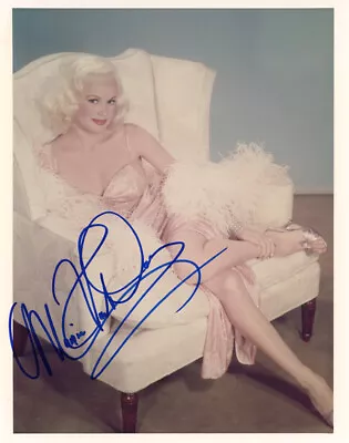 MAMIE VAN DOREN SIGNED AUTOGRAPHED 8x10 PHOTO HOLLYWOOD SEX SYMBOL BECKETT BAS • $115