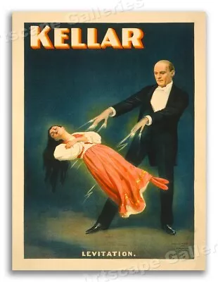 Kellar The Great Magician 1890s Vintage Style Magic Poster - 20x28 • $17.95