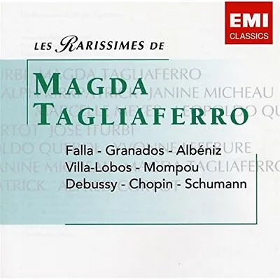 Compilation Les Rarissimes De Magda Tagliaferro : Villa-Lobos  (CD) (UK IMPORT) • $19.36