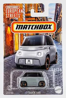 2024 Matchbox European Streets #12 Citroën Ami MATTE GREY | FSC • $1.49