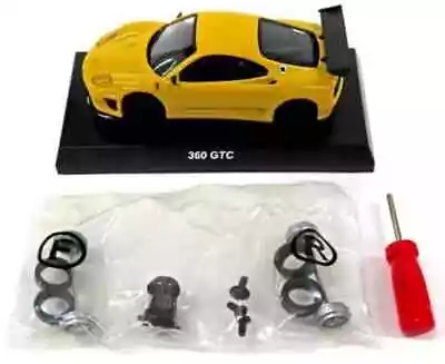 Mini Car 1/64 360 Gtc Yellow Ferrari Collection Iv • $33.28