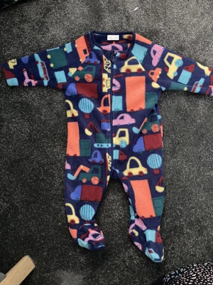 £2.50 • Buy Baby Boy Next Fleece Sleepsuits Size Up To 3 Months