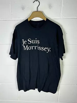 Vintage Morrissey T Shirt Mens Black 2004 Mens Size S M L 234XL Zc2306 • $22.79