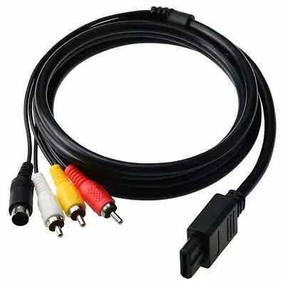 S-AV Cable For SNES/ N64/ Gamecube • $19.95