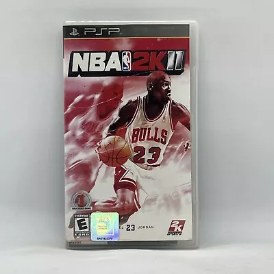 NBA 2K11 2011 Basketball Sony PlayStation Portable PSP Video Game Free Post • $27.98