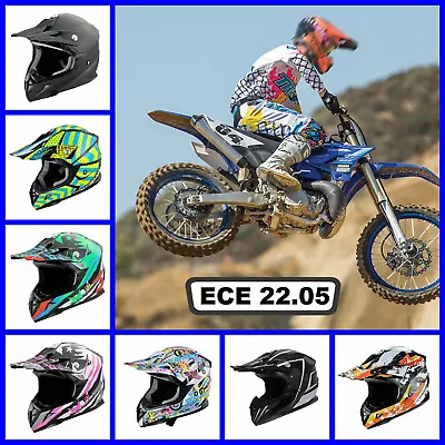 Adult/Kid/Youth Australian Approval Off-road/Dirt/Quad Bike/Motorbike MX HELMET • $76.91