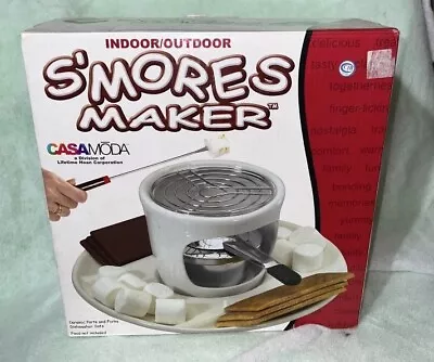 Casamoda S'MORES MAKER Indoor/Outdoor Set - CMI0404 New Never Used • $14