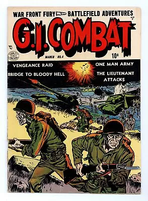 GI Combat #4 FR 1.0 1953 • $100