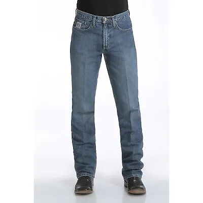 Cinch Men's Slim Fit Silver Label Medium Stonewash Jeans MB98034001 • $54.95