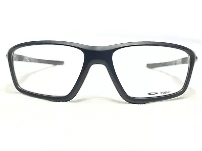 NEW Oakley Crosslink Zero OX8076-0758 Mens Satin Black Eyeglasses Frames 58/16 • $119.99