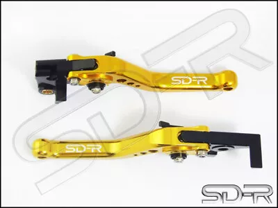 2009 - 2014 Yamaha YZF R1 CNC Short Adjustable Brake & Clutch Levers - Gold • $109.90