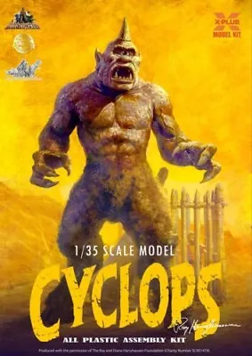 X-Plus Cyclops Plastic Model Kit Ray Harryhausen 7th Voyage Of Sinbad Monsters • $79.99