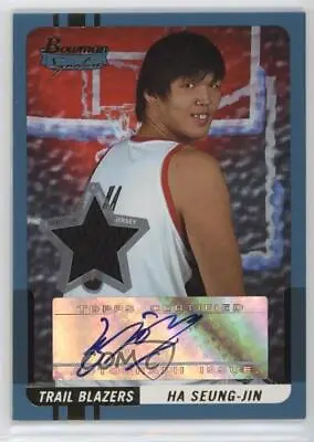 2004-05 Bowman Signature Numbered To 169 /169 Ha Seung-Jin #66 Rookie Auto RC • $12.90