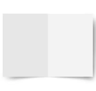 50 X A6 Greeting Card Blank Inserts For Wedding Invites Card Making. White 100g • £4.99