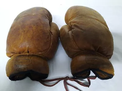 Pair Of Marathon 5631 Leather Youth Boxing Glove Vintage • $31.99