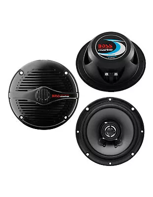 BOSS Audio Systems MR50B Marine 5.25” Speakers 150 Watts Full Range 2 Way • $39.99